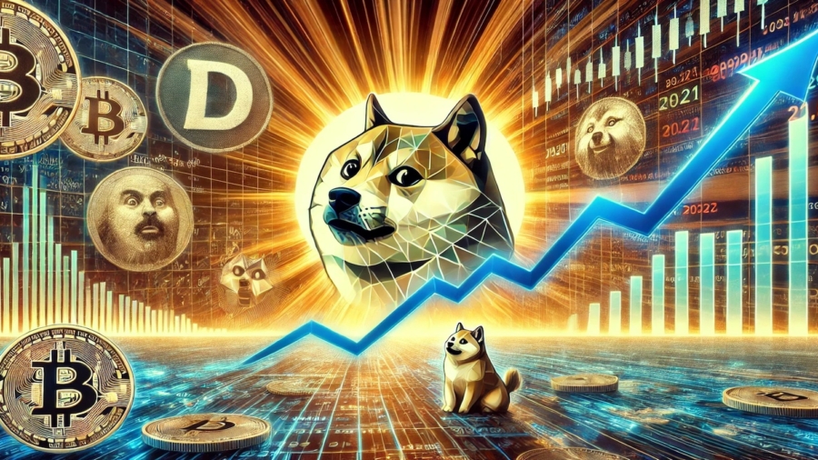 Dogecoin-repete-padroes-de-preco-de-2021