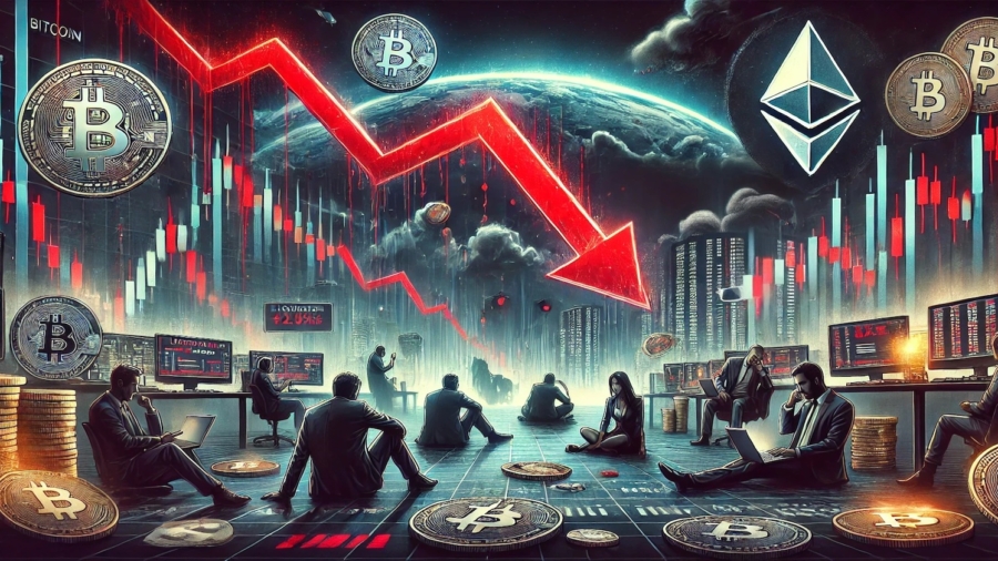 mercado-cripto-em-queda