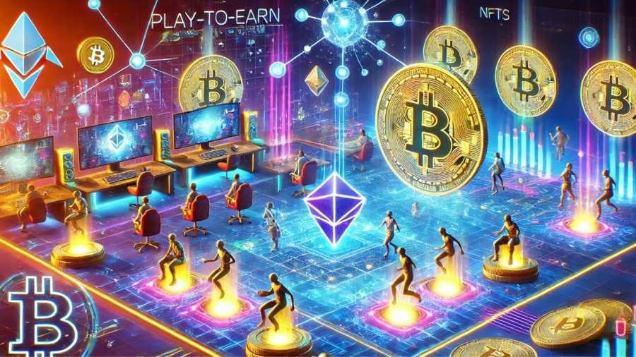 setor-gaming-e-p2e-no-blockchain