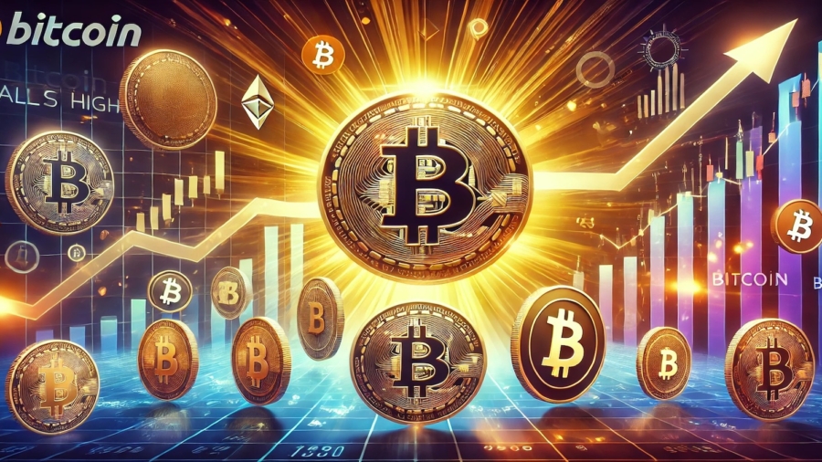 Bitcoin-atinge-o-maior-valor-da-historia-e-impulsiona-demais-criptomoedas