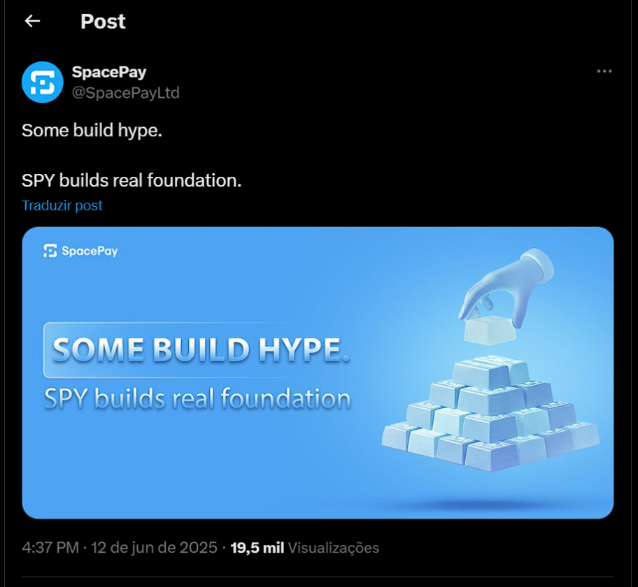 SpacePay Altcoin $SPY