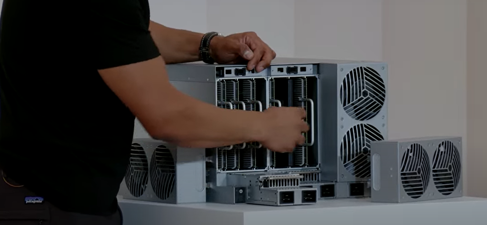 máquina para minerar Bitcoin