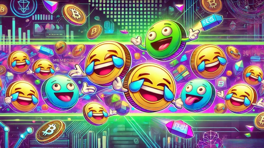 memecoins-como-Fartcoin-em-alta