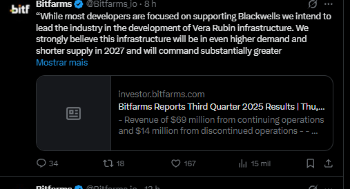 Mineradora de Bitcoin