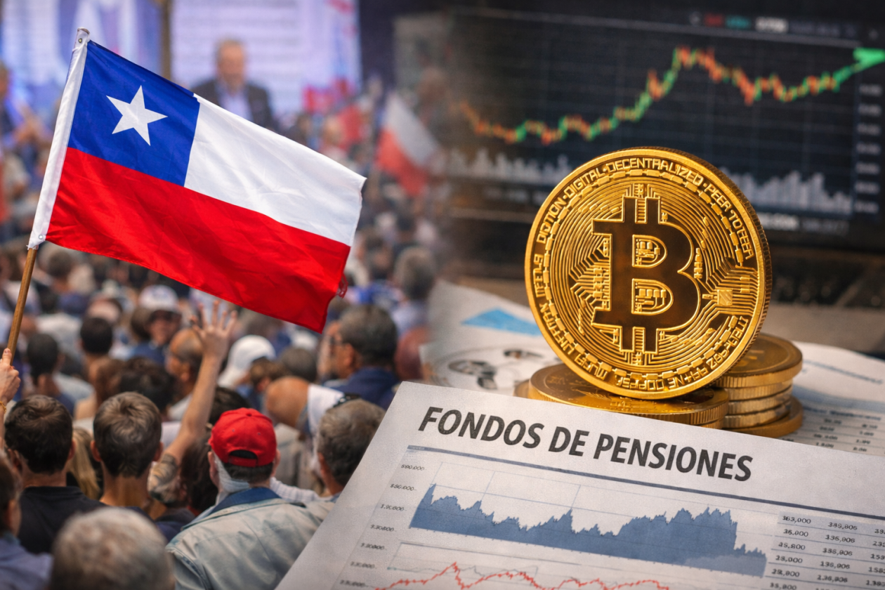 Chile vira à direita, mas é o gigante das pensões que decide o futuro do Bitcoin