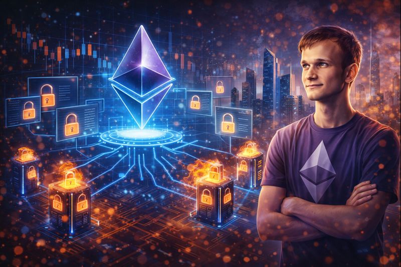 Vitalik propõe staking mais simples e ETH