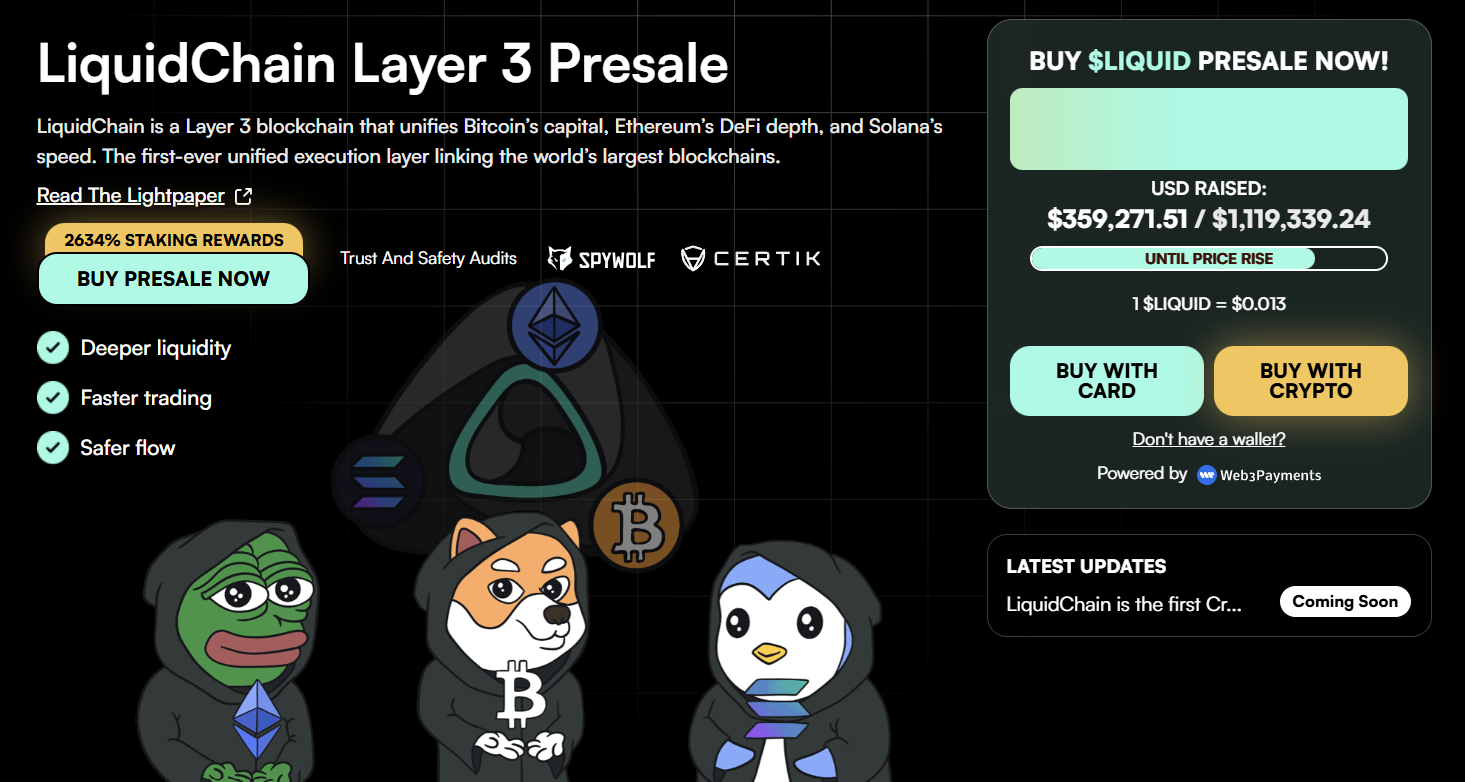 Pré-Venda Liquidchain