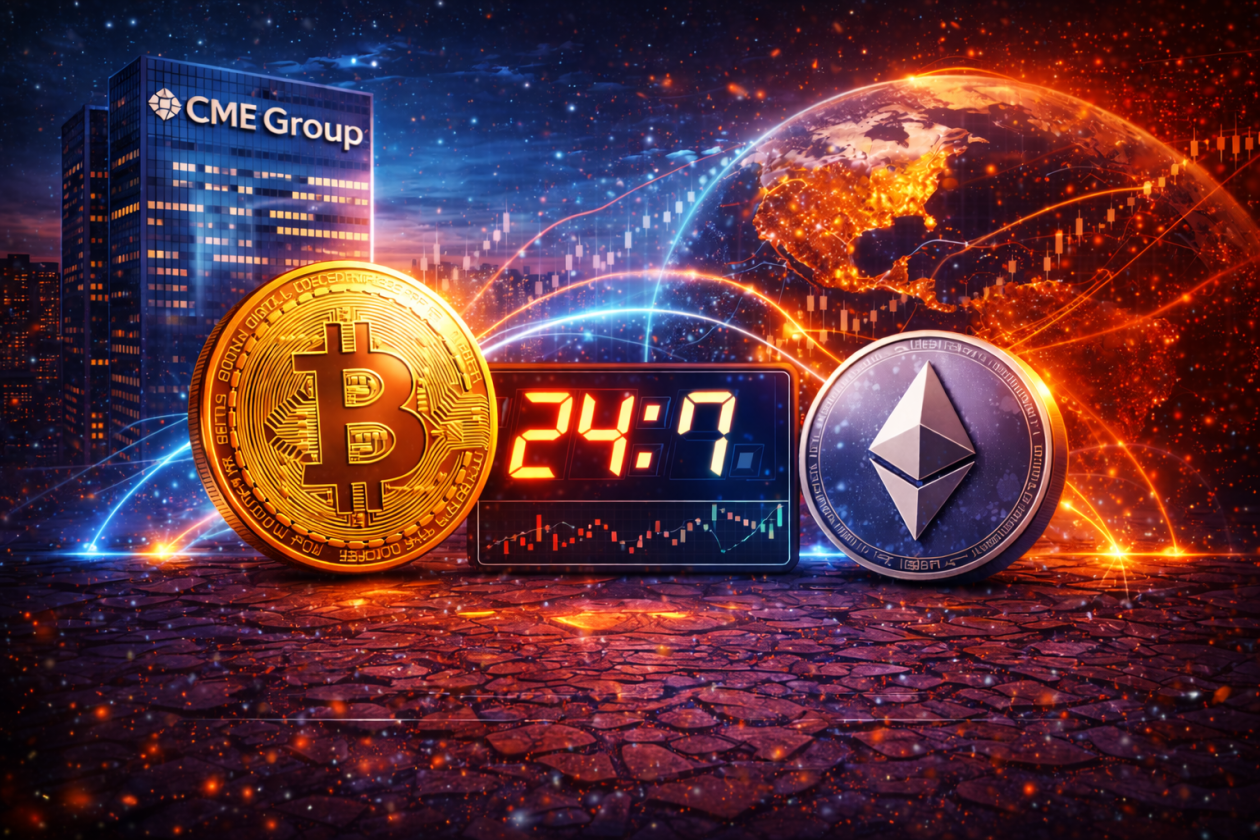 CME anuncia negociação 24/7 de derivativos de Bitcoin e Ethereum a partir de maio