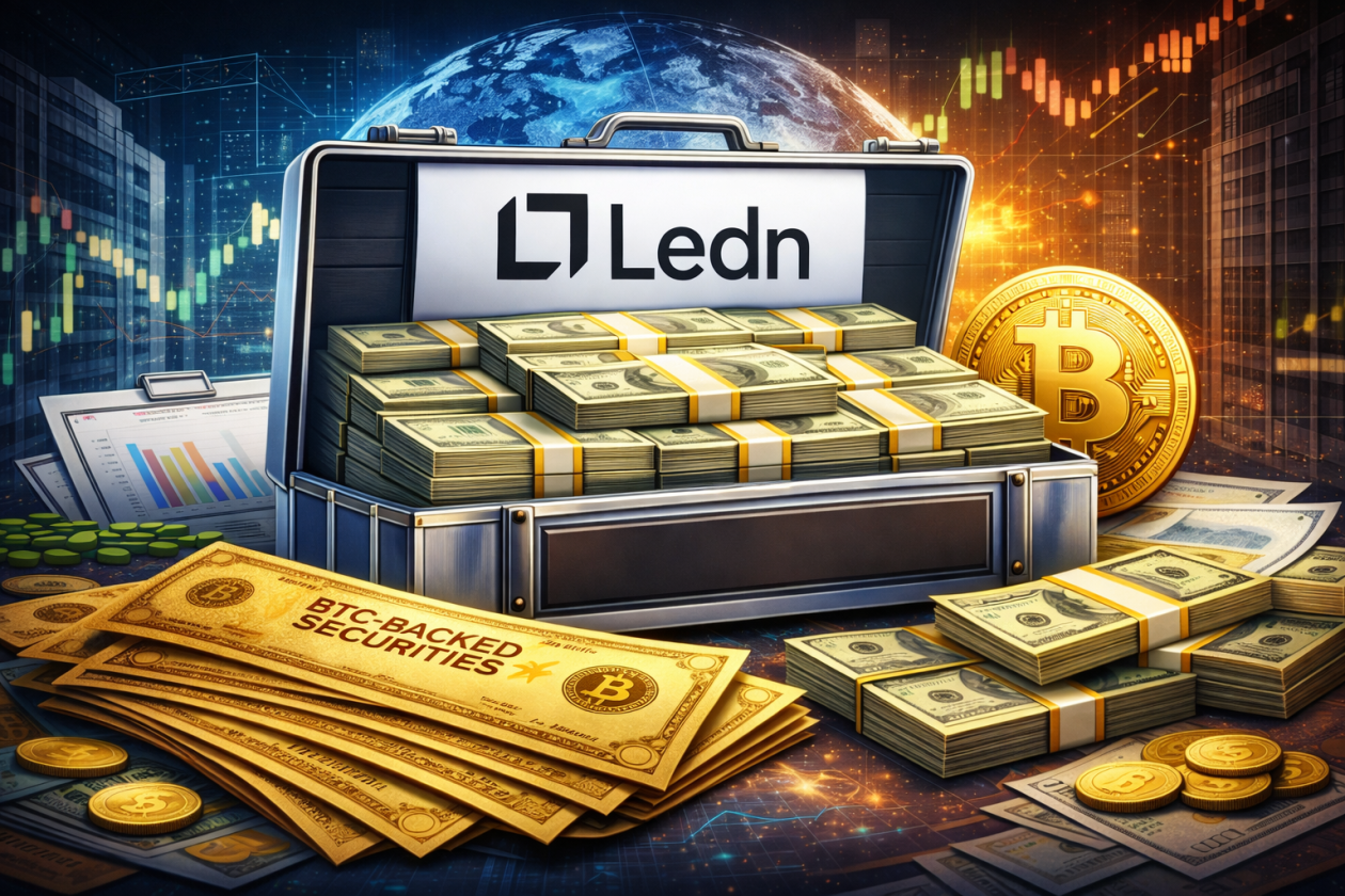Ledn fecha emissão de US$ 188 milhões em títulos lastreados em Bitcoin