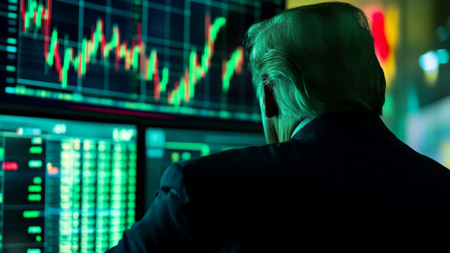 trump-analisando-grafico-investimento