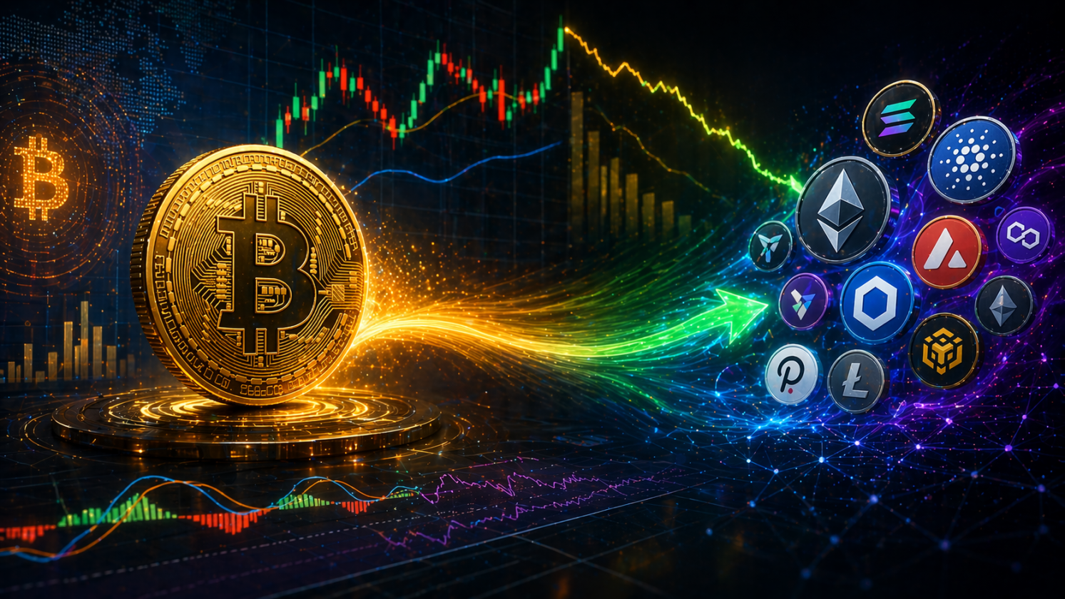 Mercado vê altcoins preparadas para rali de 20% a 40%: o que sustentaria esse movimento