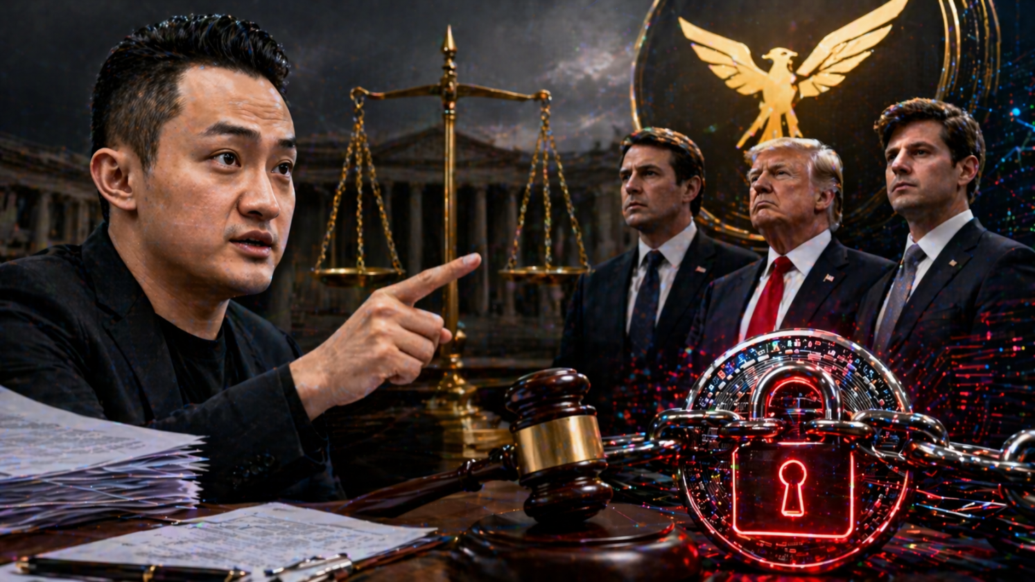 Justin Sun entra com ação judicial contra World Liberty Financial após tokens congelados