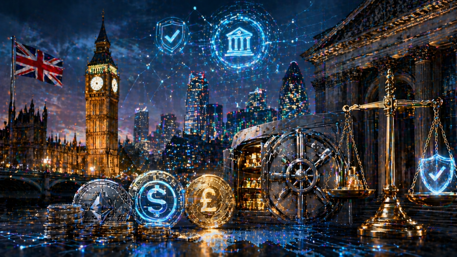 Reino Unido avança com regras para stablecoins e depósitos tokenizados