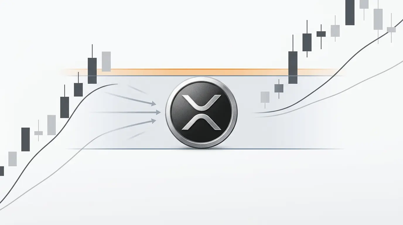 XRP token consolidating below resistance as ETF inflows lose momentum