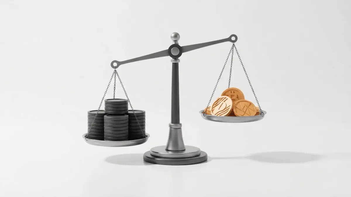 Balança compara recompra de ações STRC com compra de Bitcoin pela Strategy