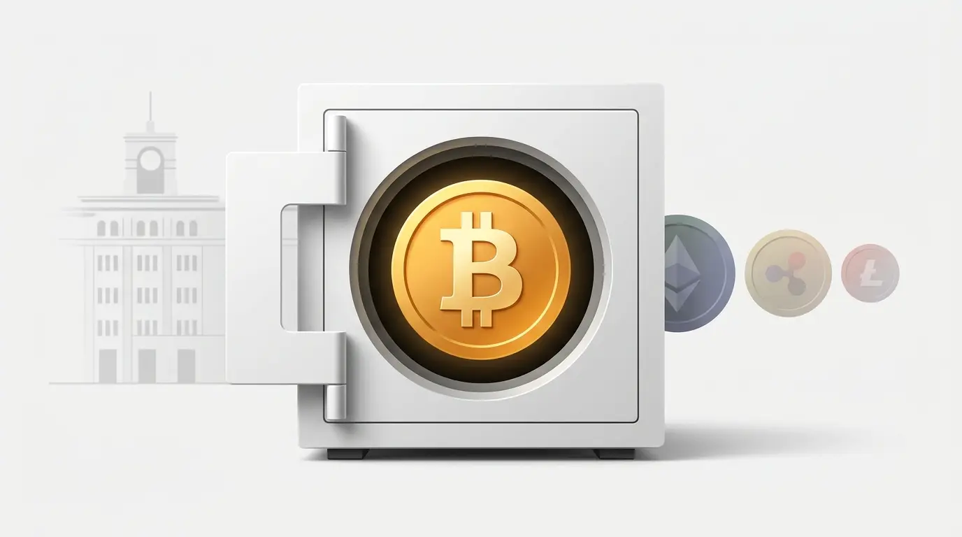 Bitcoin-centered corporate treasury with former altcoin holdings moving into the background